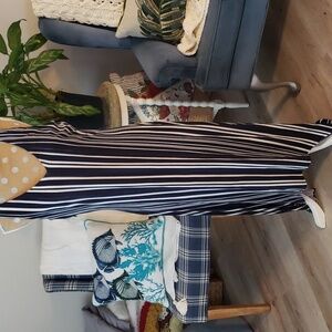 Tommy Bahama Another Striped Maxi Dress
